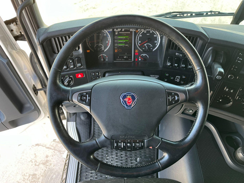 Camion plateau, Camion grue Scania G 490 6x2 HMF 5020 K6 + JIB / RETARDER: photos 18