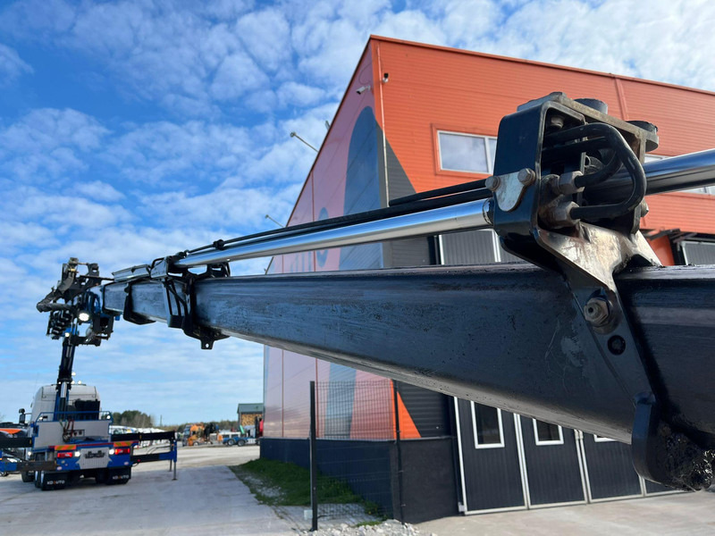 Camion plateau, Camion grue Scania G 490 6x2 HMF 5020 K6 + JIB / RETARDER: photos 11