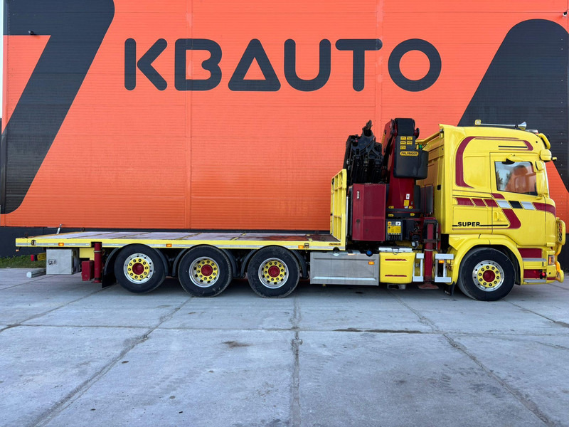 Scania G 490 8x4*4 PK 65002 SH / JIB CONNECTION / PLATFORM L=6301-7499 mm - Camion plateau, Camion grue: photos 4 Scania G 490 8x4*4 PK 65002 SH / JIB CONNECTION / PLATFORM L=6301-7499 mm - Camion plateau, Camion grue: photos 4