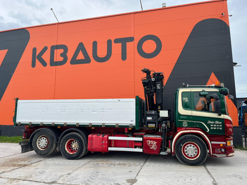 Scania P 410 6x2*4 HIAB 211EP-5 / BOX L=5386 mm - Camion benne, Camion grue: photos 5 Scania P 410 6x2*4 HIAB 211EP-5 / BOX L=5386 mm - Camion benne, Camion grue: photos 5