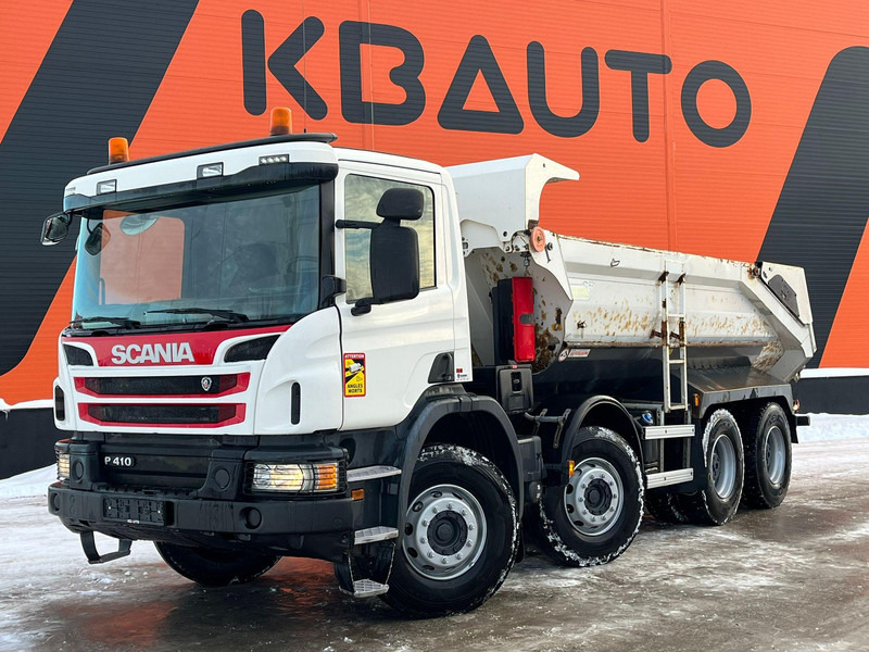 Scania P 410 8x4 NO ADBLUE ! / FULL STEEL / BIG AXLES / BOX L=5717 mm - Camion benne: photos 1 Scania P 410 8x4 NO ADBLUE ! / FULL STEEL / BIG AXLES / BOX L=5717 mm - Camion benne: photos 1