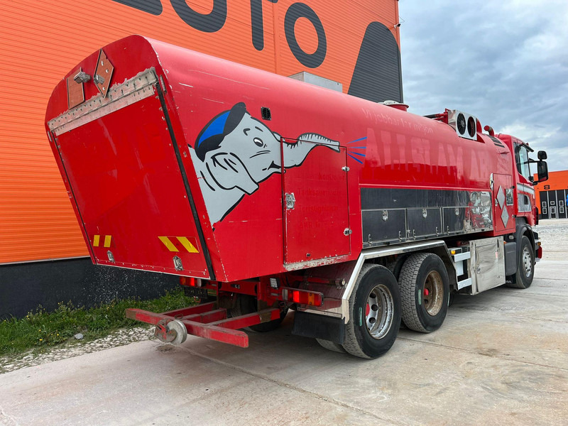 Camion citerne pour transport de carburant Scania R 420 6x2 ADR / STAINLESS STEEL TANK 9500 l / FULL STEEL SUSPENSION: photos 6