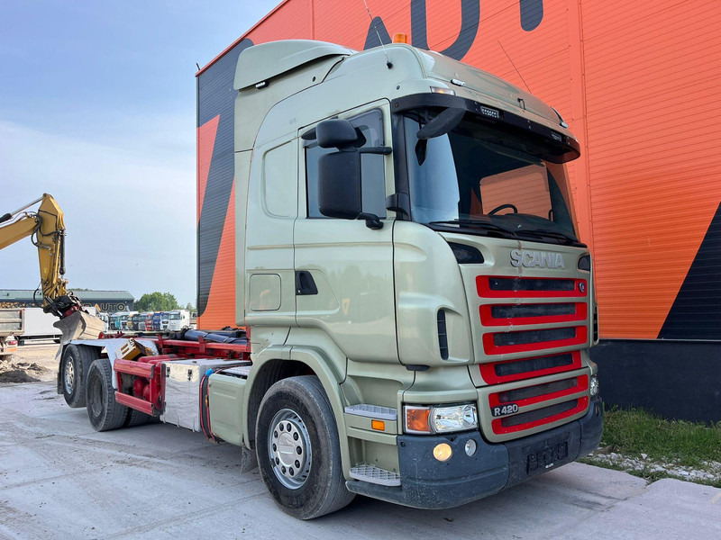 Scania R 420 6x2 PALFINGER T 20 ton / L=5450 mm / RETARDER - Camion ampliroll: photos 4 Scania R 420 6x2 PALFINGER T 20 ton / L=5450 mm / RETARDER - Camion ampliroll: photos 4