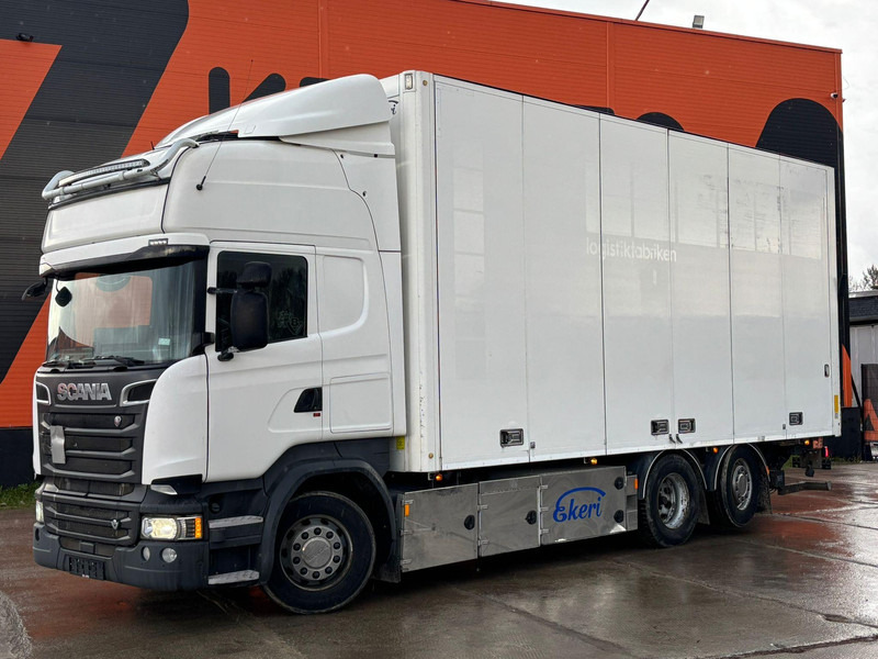 Scania R 580 6x2*4 BOX L=7394 mm - Camion fourgon: photos 1 Scania R 580 6x2*4 BOX L=7394 mm - Camion fourgon: photos 1