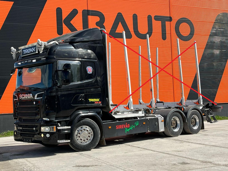 Scania R 730 6x4 RETARDER - Châssis cabine, Camion grue: photos 1 Scania R 730 6x4 RETARDER - Châssis cabine, Camion grue: photos 1