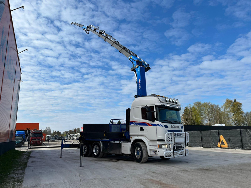 Tracteur routier Scania G 490 6x2 HMF 5020 K6 + JIB / RETARDER: photos 9