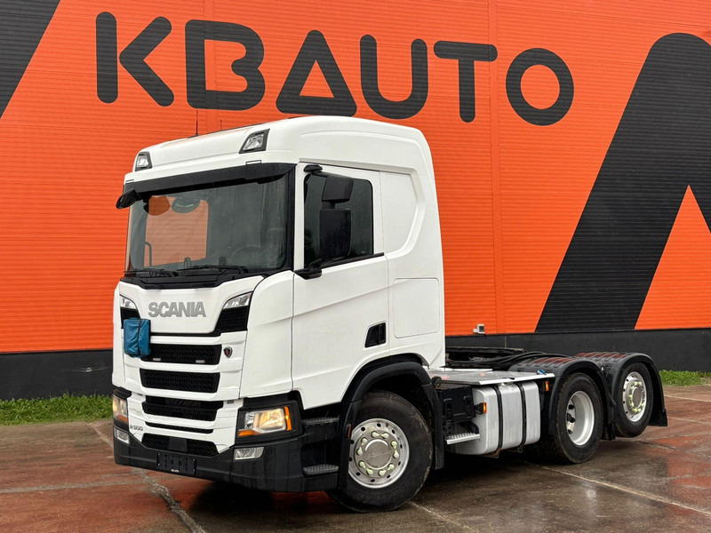 Scania R 500 6x2 ADR / HYDRAULICS / RETARDER - Tracteur routier: photos 1 Scania R 500 6x2 ADR / HYDRAULICS / RETARDER - Tracteur routier: photos 1