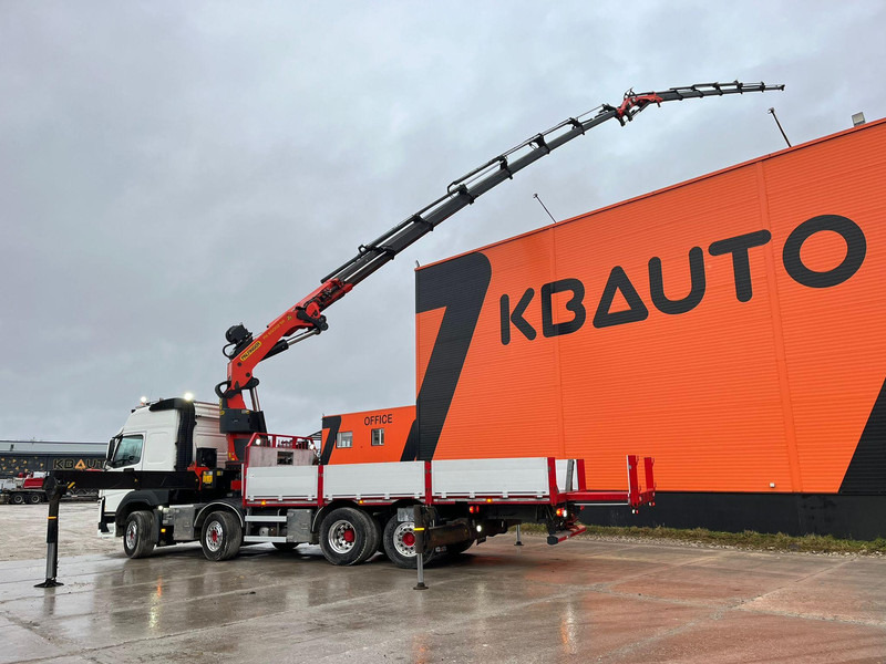 Tracteur routier Volvo FM 500 8x2*6 COMBI / EXTENDABLE PLATFORM + TRACTOR / PK65002 + JIB + WINCH / PLATFORM L=6498 mm: photos 9
