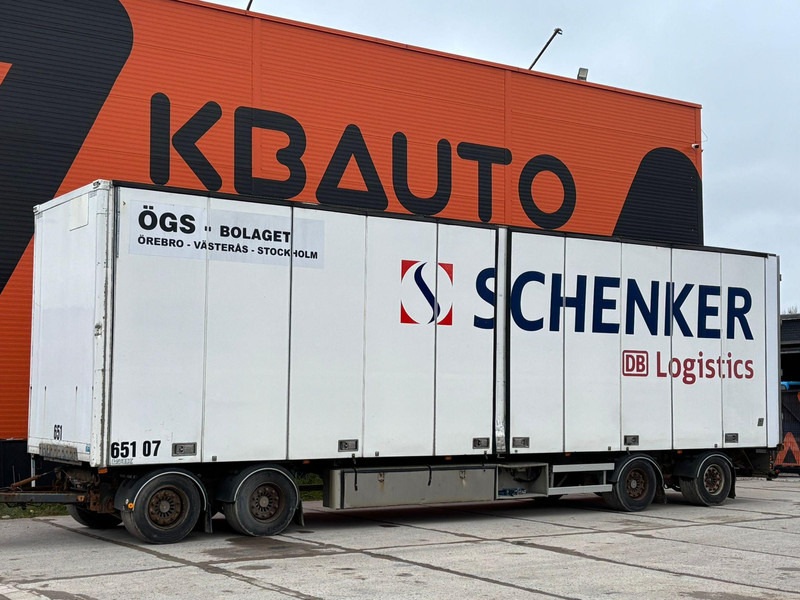 Vak V-4-40 SAF AXLES / EXTENDABLE DRAWBAR - Remorque fourgon: photos 1 Vak V-4-40 SAF AXLES / EXTENDABLE DRAWBAR - Remorque fourgon: photos 1