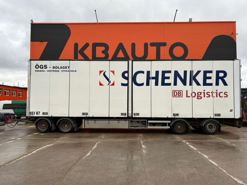 Vak V-4-40 SAF AXLES / EXTENDABLE DRAWBAR - Remorque fourgon: photos 3 Vak V-4-40 SAF AXLES / EXTENDABLE DRAWBAR - Remorque fourgon: photos 3