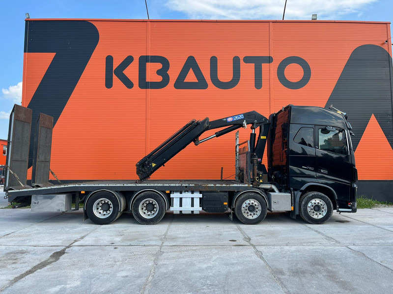 Volvo FH 16 750 8x4 HMF2620K-5 / WINCH / PLATFORM L=7100 mm - Camion plateau, Camion grue: photos 5 Volvo FH 16 750 8x4 HMF2620K-5 / WINCH / PLATFORM L=7100 mm - Camion plateau, Camion grue: photos 5