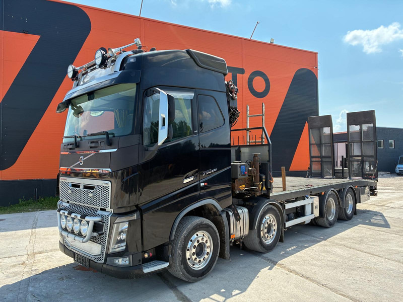 Volvo FH 16 750 8x4 HMF2620K-5 / WINCH / PLATFORM L=7100 mm - Camion plateau, Camion grue: photos 2 Volvo FH 16 750 8x4 HMF2620K-5 / WINCH / PLATFORM L=7100 mm - Camion plateau, Camion grue: photos 2