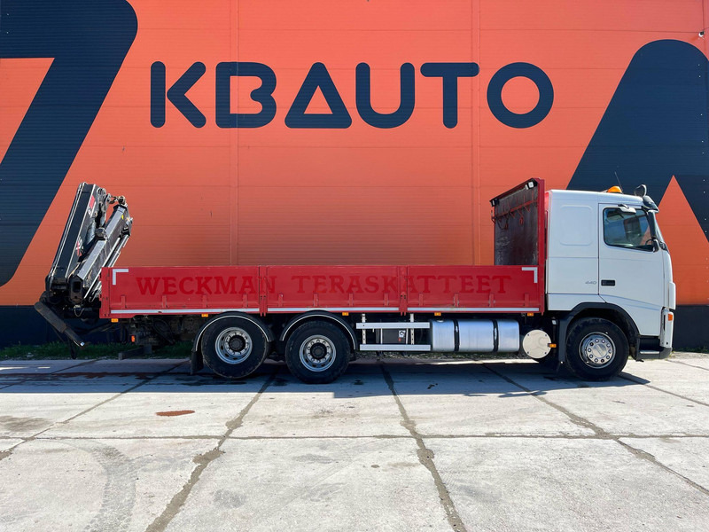 Volvo FH 440 6x2 HIAB 144E-3 / PLATFORM L=7061 mm - Camion plateau, Camion grue: photos 5 Volvo FH 440 6x2 HIAB 144E-3 / PLATFORM L=7061 mm - Camion plateau, Camion grue: photos 5