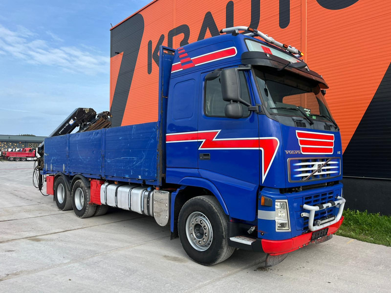 Volvo FH 480 6x4 HMF 2420-K5 YEAR 2011 / PLATFORM L=6403 mm - Camion plateau, Camion grue: photos 4 Volvo FH 480 6x4 HMF 2420-K5 YEAR 2011 / PLATFORM L=6403 mm - Camion plateau, Camion grue: photos 4