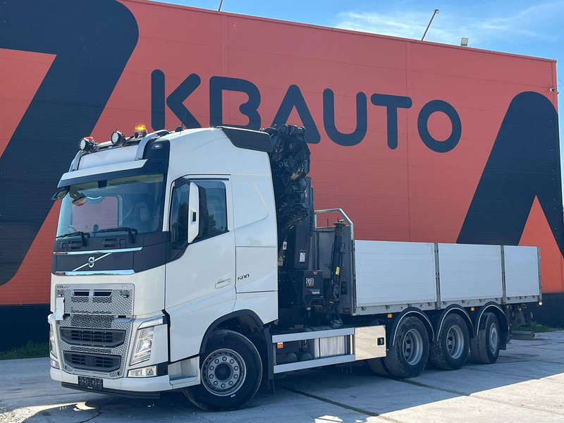 Volvo FH 500 8x4*4 HIAB 408E-6 + JIB / PLATFORM L=6434 mm - Camion plateau, Camion grue: photos 2 Volvo FH 500 8x4*4 HIAB 408E-6 + JIB / PLATFORM L=6434 mm - Camion plateau, Camion grue: photos 2
