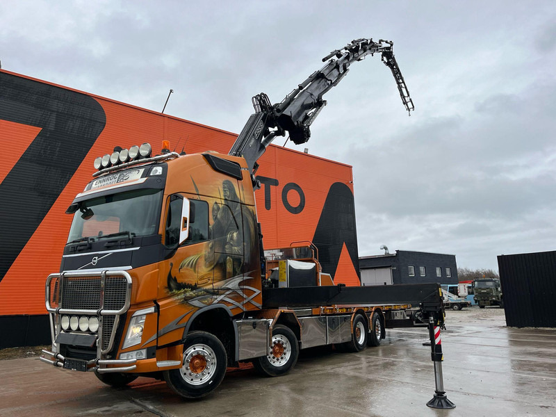 Volvo FH 540 8x2 Fassi F950RA2.28 + JIB L616 + WINCH / EXTENDABLE PLATFROM - Camion plateau, Camion grue: photos 1 Volvo FH 540 8x2 Fassi F950RA2.28 + JIB L616 + WINCH / EXTENDABLE PLATFROM - Camion plateau, Camion grue: photos 1