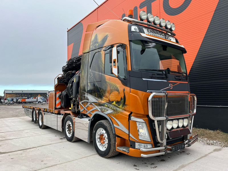 Volvo FH 540 8x2 Fassi F950RA2.28 + JIB L616 + WINCH / EXTENDABLE PLATFROM - Camion plateau, Camion grue: photos 4 Volvo FH 540 8x2 Fassi F950RA2.28 + JIB L616 + WINCH / EXTENDABLE PLATFROM - Camion plateau, Camion grue: photos 4
