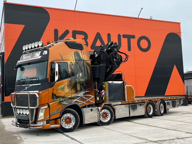 Volvo FH 540 8x2 Fassi F950RA2.28 + JIB L616 + WINCH / EXTENDABLE PLATFROM - Camion plateau, Camion grue: photos 2 Volvo FH 540 8x2 Fassi F950RA2.28 + JIB L616 + WINCH / EXTENDABLE PLATFROM - Camion plateau, Camion grue: photos 2