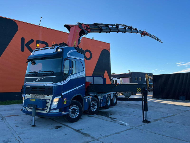Volvo FH 540 8x4 PK 110002 + JIB + WINCH / COMBI / PLATFORM L=3662 mm - Camion plateau, Camion grue: photos 1 Volvo FH 540 8x4 PK 110002 + JIB + WINCH / COMBI / PLATFORM L=3662 mm - Camion plateau, Camion grue: photos 1