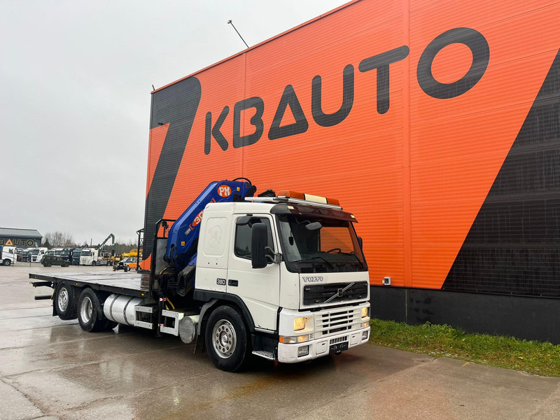Volvo FM 12 380 6x2*4 PM 30SP YEAR 2006 / PLATFORM L=6600 mm - Camion plateau, Camion grue: photos 3 Volvo FM 12 380 6x2*4 PM 30SP YEAR 2006 / PLATFORM L=6600 mm - Camion plateau, Camion grue: photos 3