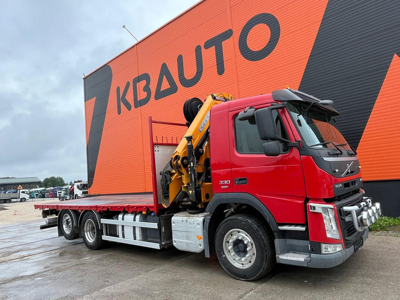 Volvo FM 330 6x2*4 EFFER 215/4S / PLATFORM L=6529 mm - Camion plateau, Camion grue: photos 4 Volvo FM 330 6x2*4 EFFER 215/4S / PLATFORM L=6529 mm - Camion plateau, Camion grue: photos 4