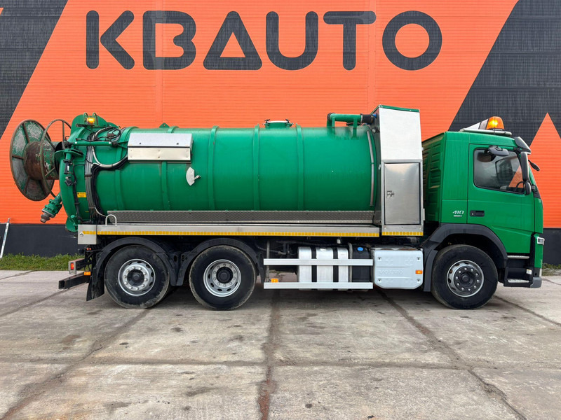 Volvo FM 410 6x2*4 EUR-MARK TANK 14000L / VACUUM Ingersoll Rand VTB.810H.MA / PRESSURE WASH - Camion hydrocureur: photos 5 Volvo FM 410 6x2*4 EUR-MARK TANK 14000L / VACUUM Ingersoll Rand VTB.810H.MA / PRESSURE WASH - Camion hydrocureur: photos 5