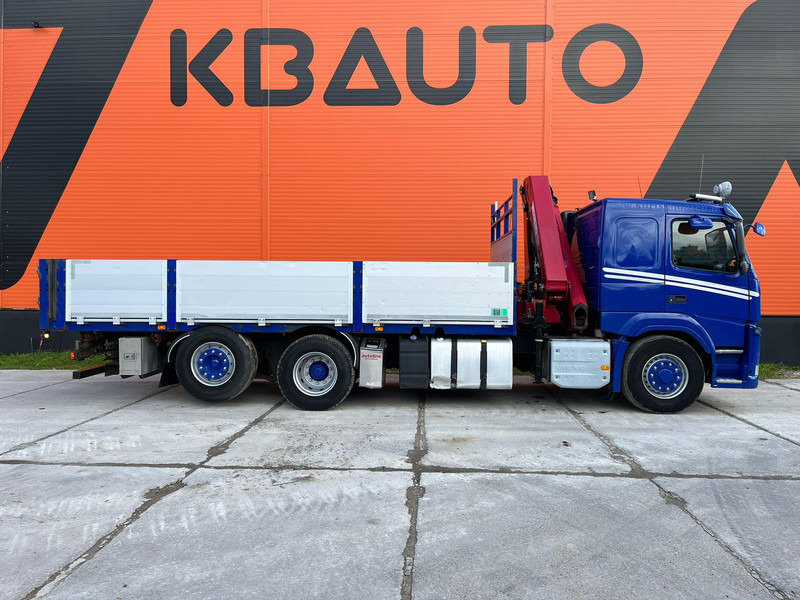 Volvo FM 450 6x4*4 HYDRODRIVE HMF 1820-K5 / 1267 PTO HOURS / PLATFORM L=6240-7240 mm EXTENDABLE - Camion plateau, Camion grue: photos 5 Volvo FM 450 6x4*4 HYDRODRIVE HMF 1820-K5 / 1267 PTO HOURS / PLATFORM L=6240-7240 mm EXTENDABLE - Camion plateau, Camion grue: photos 5
