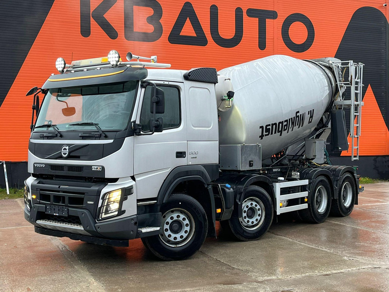 Volvo FMX 500 8x4 SARAKA HR-11 / 10 m3 + CHUTE 10 m / TANDEM AXLE LIFT - Camion malaxeur: photos 1 Volvo FMX 500 8x4 SARAKA HR-11 / 10 m3 + CHUTE 10 m / TANDEM AXLE LIFT - Camion malaxeur: photos 1