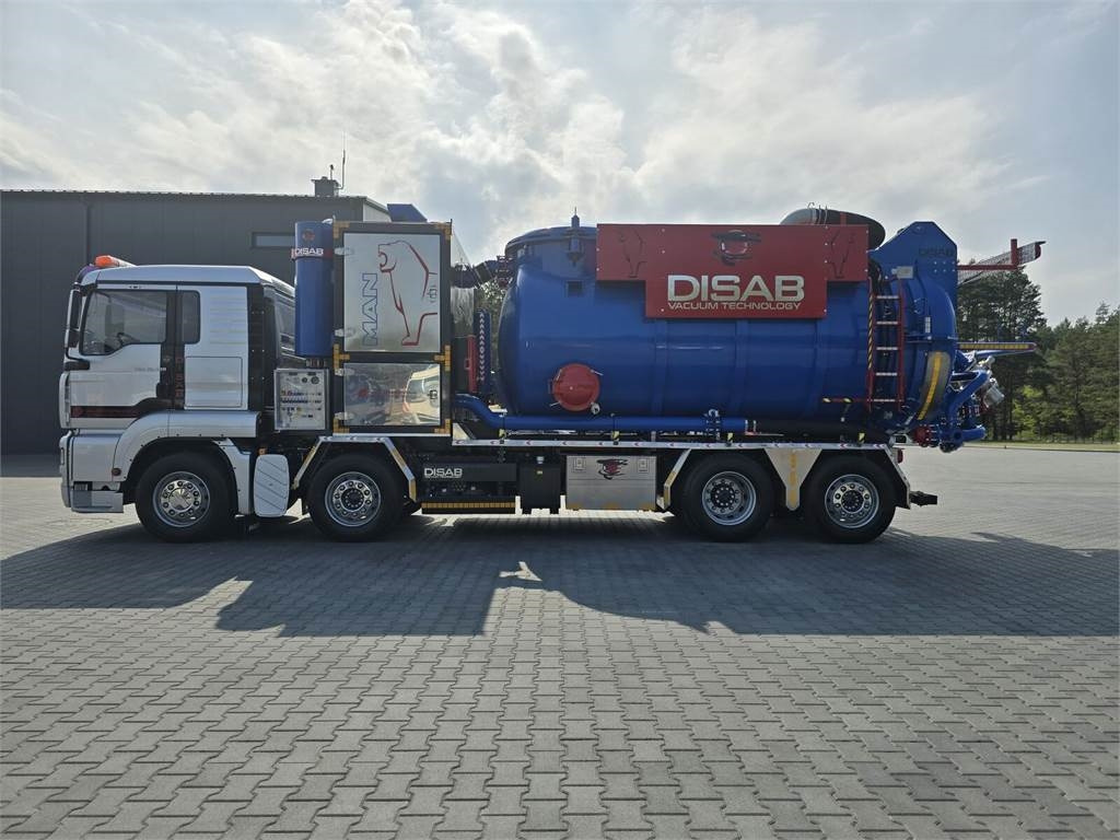 MAN Disab Centurion P210/9 ADR Vacuum suction-blowing - Camion hydrocureur: photos 4 MAN Disab Centurion P210/9 ADR Vacuum suction-blowing - Camion hydrocureur: photos 4