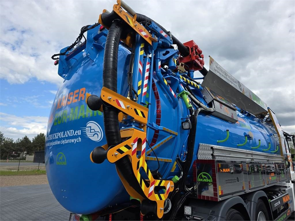 Camion hydrocureur MAN WUKO KAISER EUR-MARK PKL 7.9 FOR CLEANING SEWAGE E: photos 17 Camion hydrocureur MAN WUKO KAISER EUR-MARK PKL 7.9 FOR CLEANING SEWAGE E: photos 17