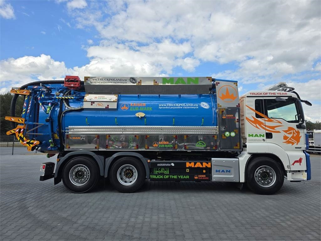Camion hydrocureur MAN WUKO KAISER EUR-MARK PKL 7.9 FOR CLEANING SEWAGE E: photos 7 Camion hydrocureur MAN WUKO KAISER EUR-MARK PKL 7.9 FOR CLEANING SEWAGE E: photos 7