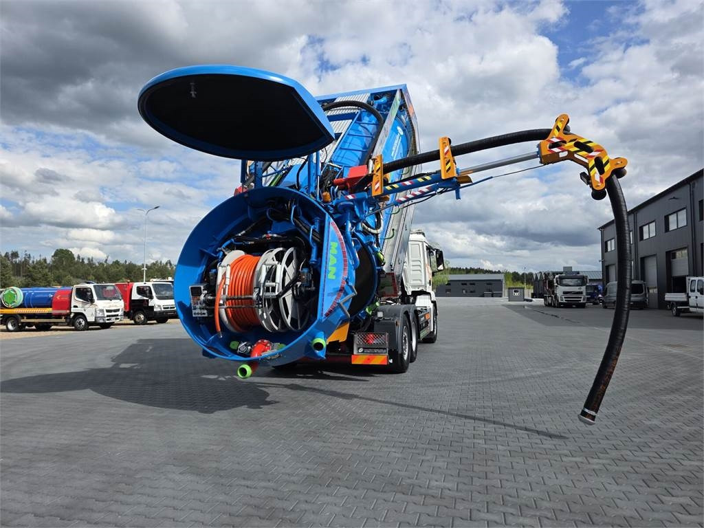 MAN WUKO KAISER EUR-MARK PKL 7.9 FOR CLEANING SEWAGE E - Camion hydrocureur: photos 1 MAN WUKO KAISER EUR-MARK PKL 7.9 FOR CLEANING SEWAGE E - Camion hydrocureur: photos 1