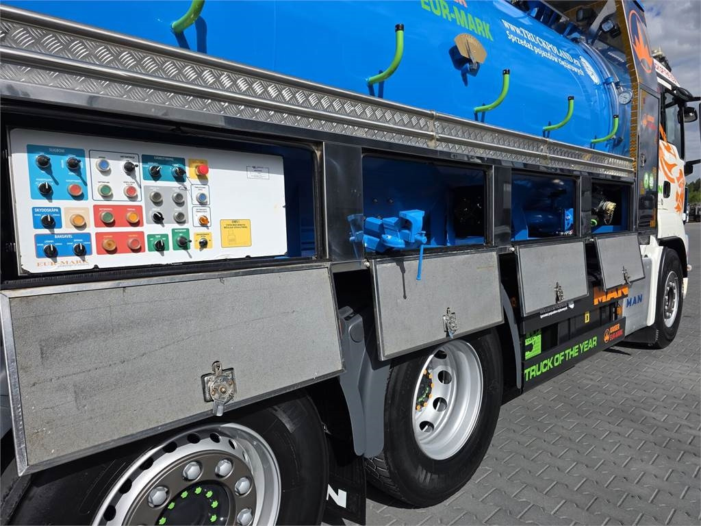 Camion hydrocureur MAN WUKO KAISER EUR-MARK PKL 7.9 FOR CLEANING SEWAGE E: photos 46 Camion hydrocureur MAN WUKO KAISER EUR-MARK PKL 7.9 FOR CLEANING SEWAGE E: photos 46
