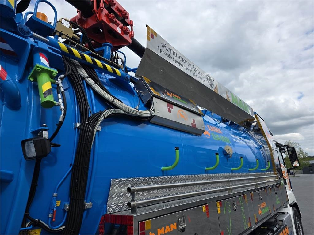 Camion hydrocureur MAN WUKO KAISER EUR-MARK PKL 7.9 FOR CLEANING SEWAGE E: photos 19 Camion hydrocureur MAN WUKO KAISER EUR-MARK PKL 7.9 FOR CLEANING SEWAGE E: photos 19