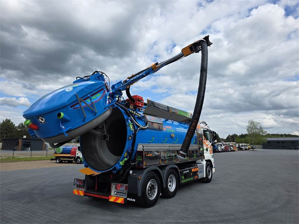 Camion hydrocureur MAN WUKO KAISER EUR-MARK PKL 7.9 FOR CLEANING SEWAGE E: photos 32 Camion hydrocureur MAN WUKO KAISER EUR-MARK PKL 7.9 FOR CLEANING SEWAGE E: photos 32