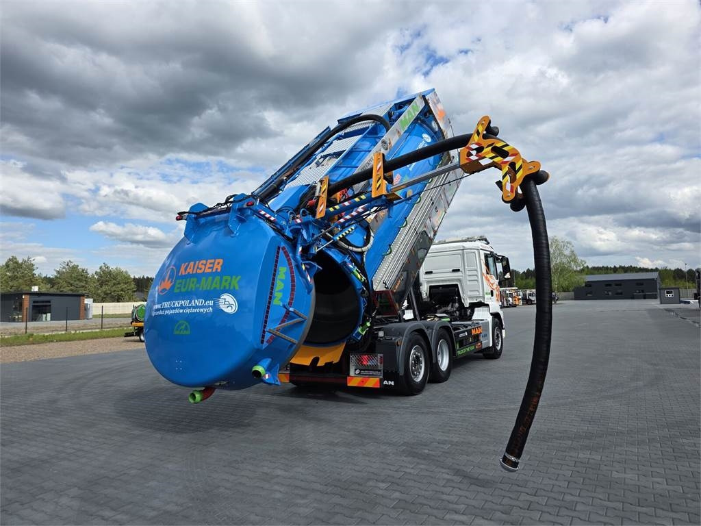 Camion hydrocureur MAN WUKO KAISER EUR-MARK PKL 7.9 FOR CLEANING SEWAGE E: photos 35 Camion hydrocureur MAN WUKO KAISER EUR-MARK PKL 7.9 FOR CLEANING SEWAGE E: photos 35