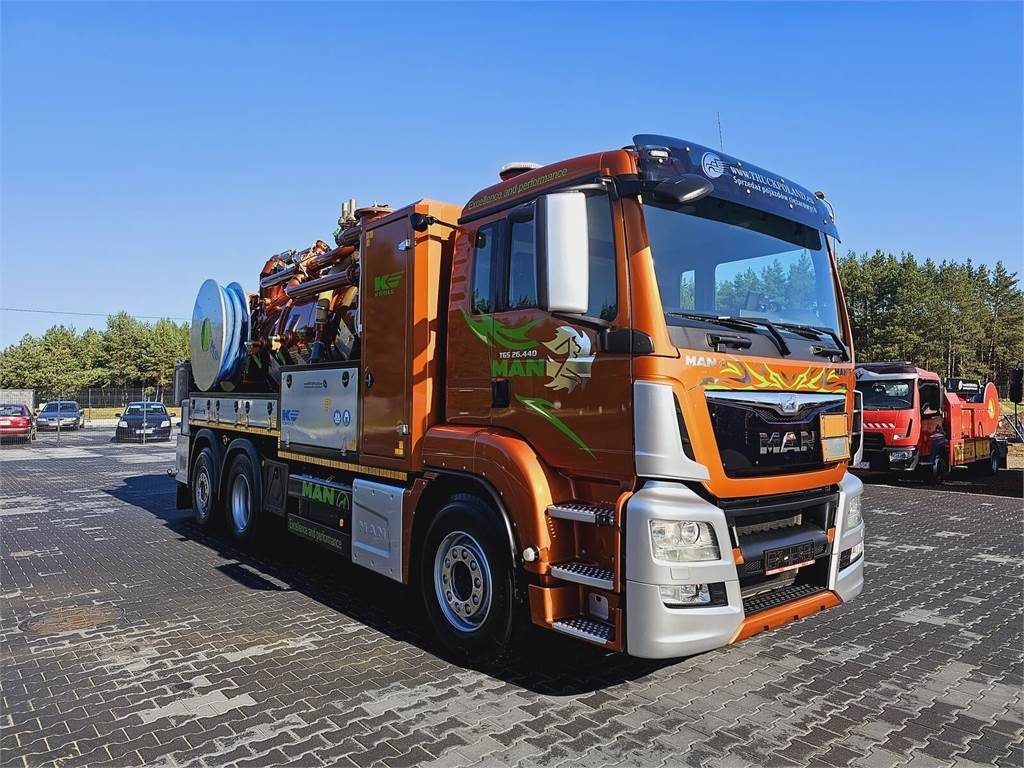MAN WUKO KROLL ADR COMBI FOR SEWER CLEANING - Camion hydrocureur: photos 2 MAN WUKO KROLL ADR COMBI FOR SEWER CLEANING - Camion hydrocureur: photos 2