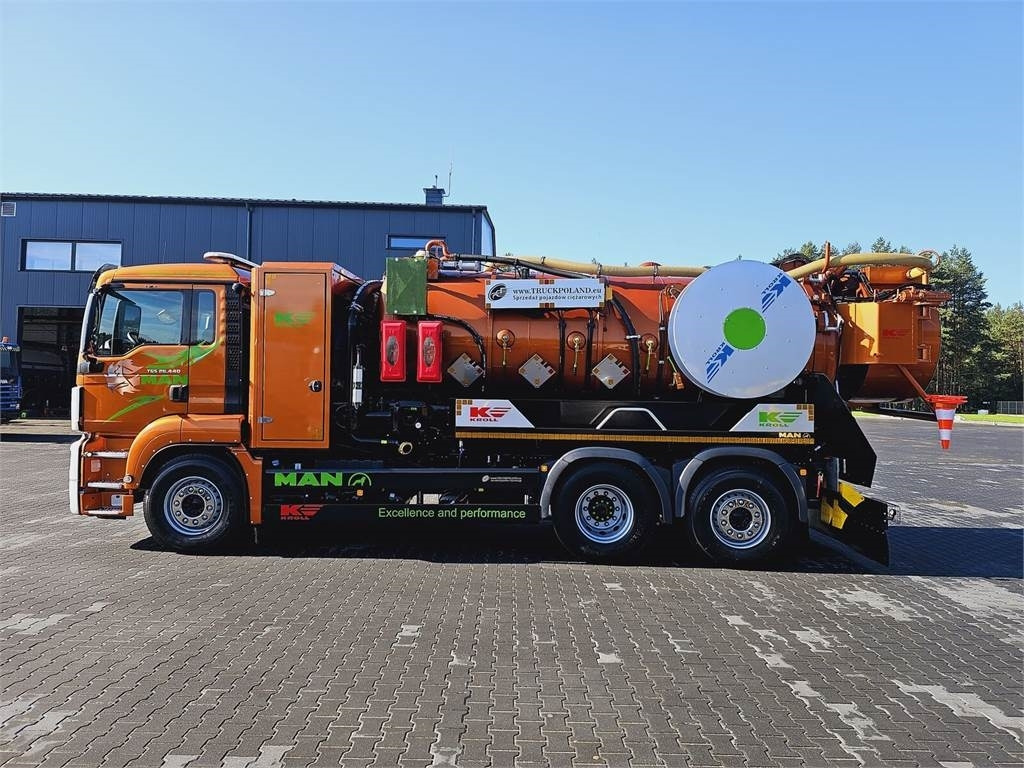 MAN WUKO KROLL ADR COMBI FOR SEWER CLEANING - Camion hydrocureur: photos 4 MAN WUKO KROLL ADR COMBI FOR SEWER CLEANING - Camion hydrocureur: photos 4