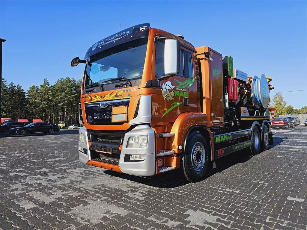 MAN WUKO KROLL ADR COMBI  - Camion hydrocureur: photos 3 MAN WUKO KROLL ADR COMBI  - Camion hydrocureur: photos 3