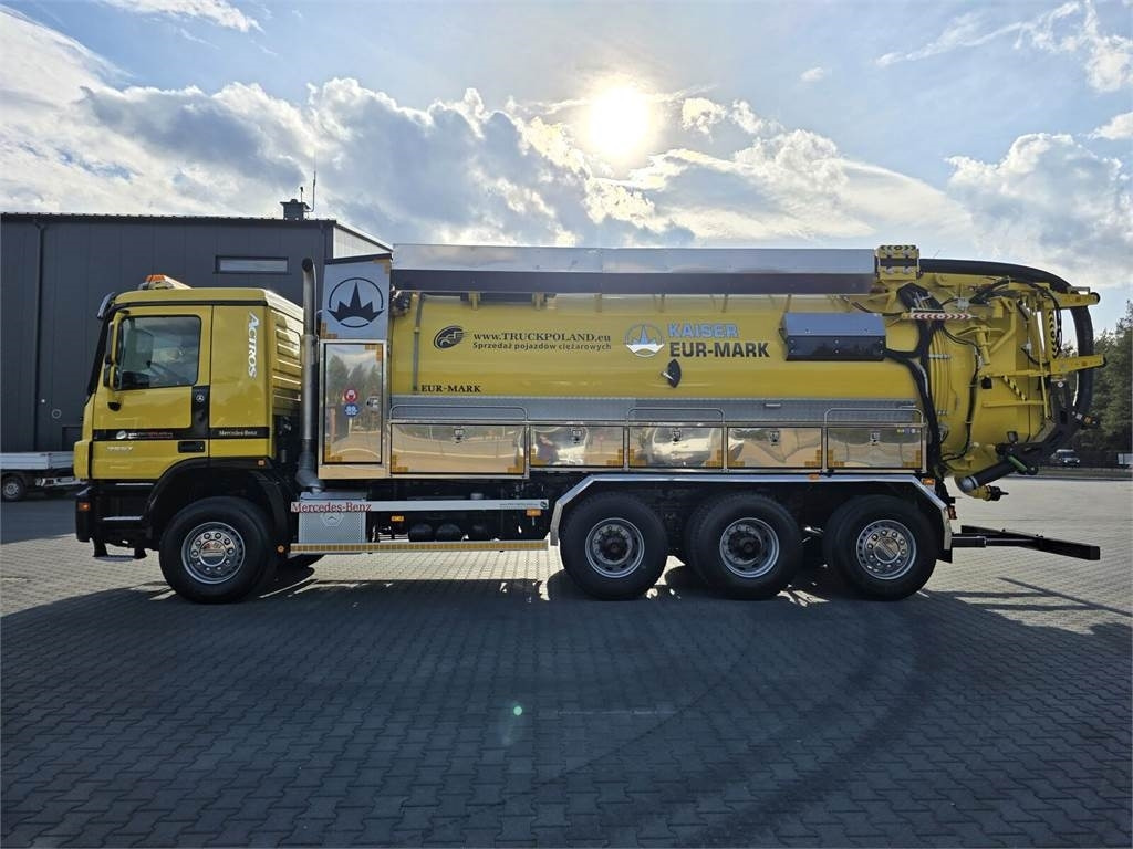 Mercedes-Benz WUKO KAISER EUR-MARK PKL 10.10 FOR CLEANING SEWAGE - Camion hydrocureur: photos 4 Mercedes-Benz WUKO KAISER EUR-MARK PKL 10.10 FOR CLEANING SEWAGE - Camion hydrocureur: photos 4