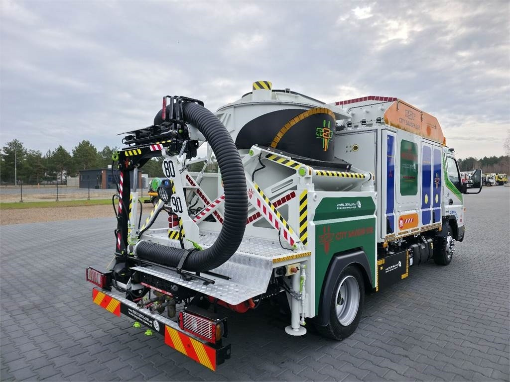 Camion hydrocureur Mitsubishi CANTER odkurzacz koparka ssąca Saugbagger CITY SAU: photos 6