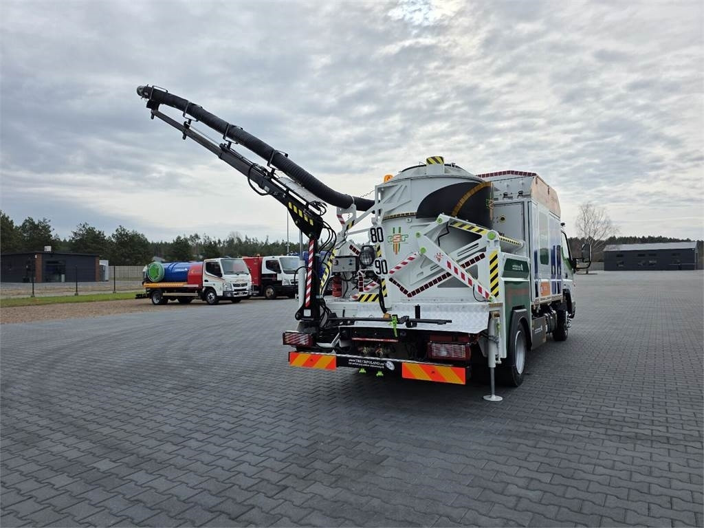 Camion hydrocureur Mitsubishi CANTER odkurzacz koparka ssąca Saugbagger CITY SAU: photos 29