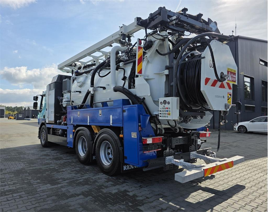 Renault for collecting liquid waste - Camion hydrocureur: photos 5 Renault for collecting liquid waste - Camion hydrocureur: photos 5
