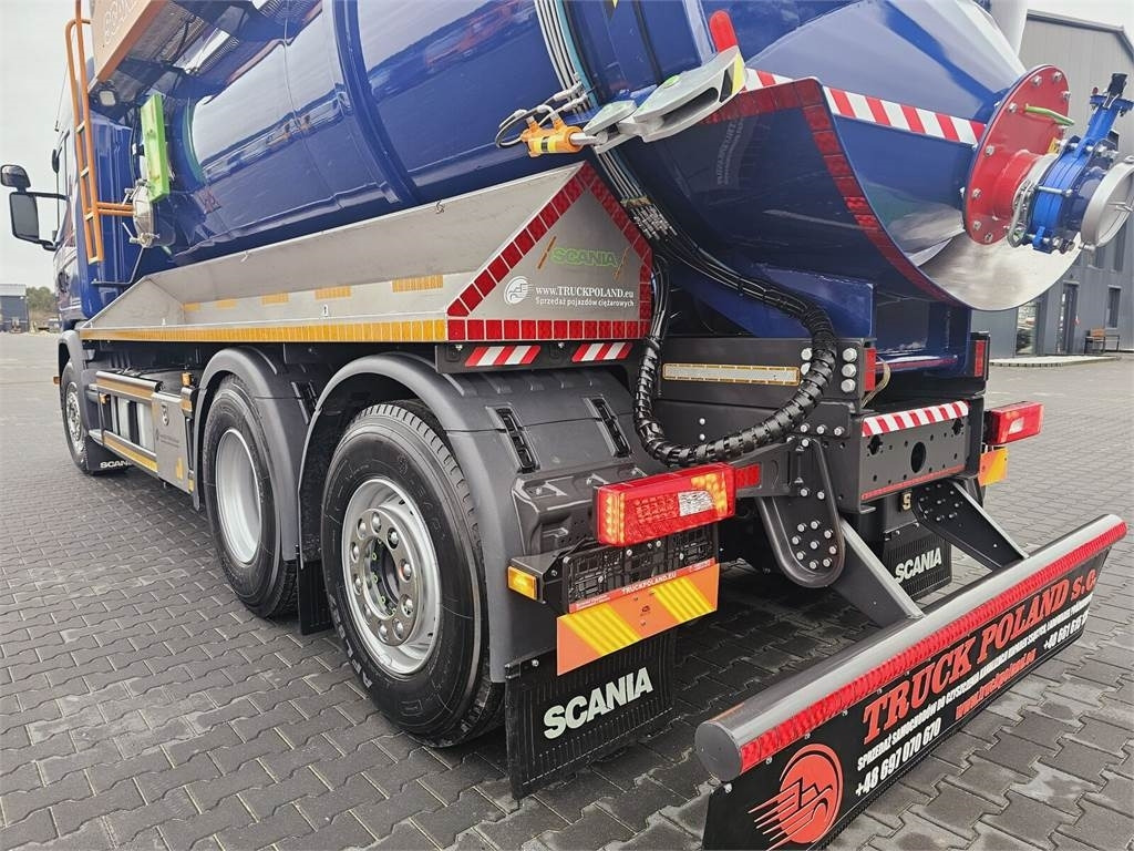 Scania Amphitec VORTEX ATEX EURO 6 vacuum suction loader - Camion hydrocureur: photos 4 Scania Amphitec VORTEX ATEX EURO 6 vacuum suction loader - Camion hydrocureur: photos 4
