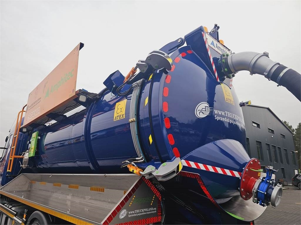 Scania Amphitec VORTEX ATEX EURO 6 vacuum suction loader - Camion hydrocureur: photos 5 Scania Amphitec VORTEX ATEX EURO 6 vacuum suction loader - Camion hydrocureur: photos 5