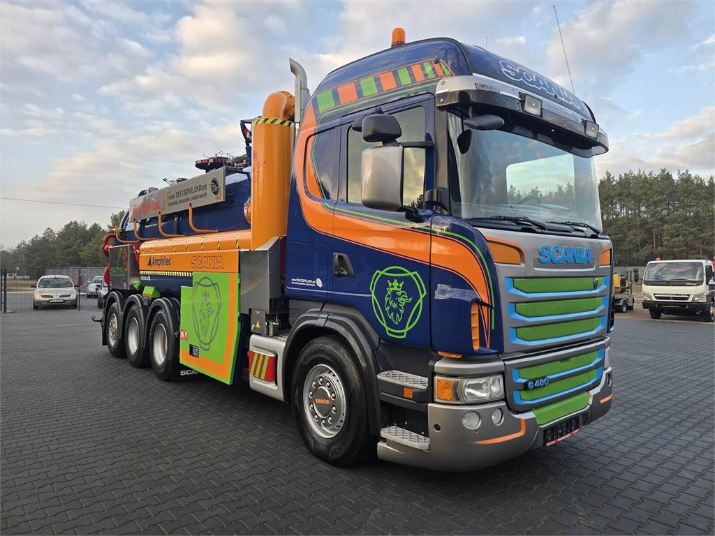 Scania Amphitec VORTEX G2 ATEX suction and blowing vacuum - Camion hydrocureur: photos 2 Scania Amphitec VORTEX G2 ATEX suction and blowing vacuum - Camion hydrocureur: photos 2