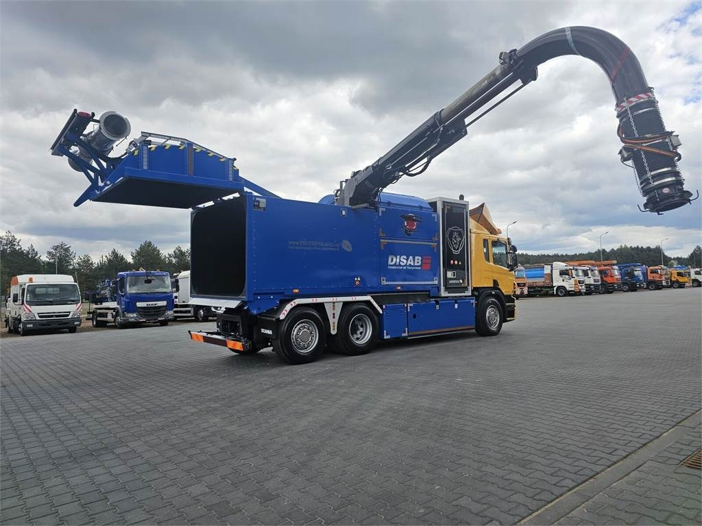Scania DISAB ENVAC Saugbagger vacuum cleaner excavator su - Camion hydrocureur: photos 4 Scania DISAB ENVAC Saugbagger vacuum cleaner excavator su - Camion hydrocureur: photos 4