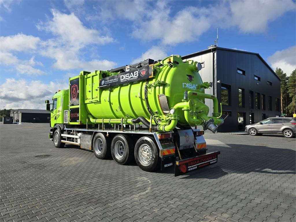 Scania Disab Centurion P210/9 Suction-blowing vacuum load - Camion hydrocureur: photos 5 Scania Disab Centurion P210/9 Suction-blowing vacuum load - Camion hydrocureur: photos 5