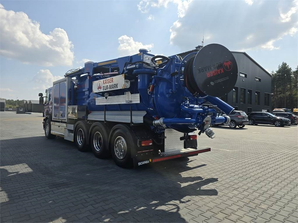 Scania KAISER EUR-MARK PL 8 Vacuum suction-blowing loader  - Camion hydrocureur: photos 5 Scania KAISER EUR-MARK PL 8 Vacuum suction-blowing loader  - Camion hydrocureur: photos 5