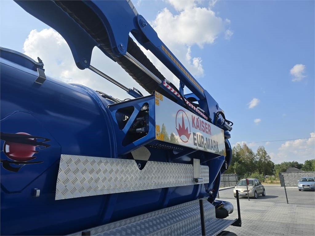 Camion hydrocureur Scania KAISER EUR-MARK PL 8 Vacuum suction-blowing loader: photos 15